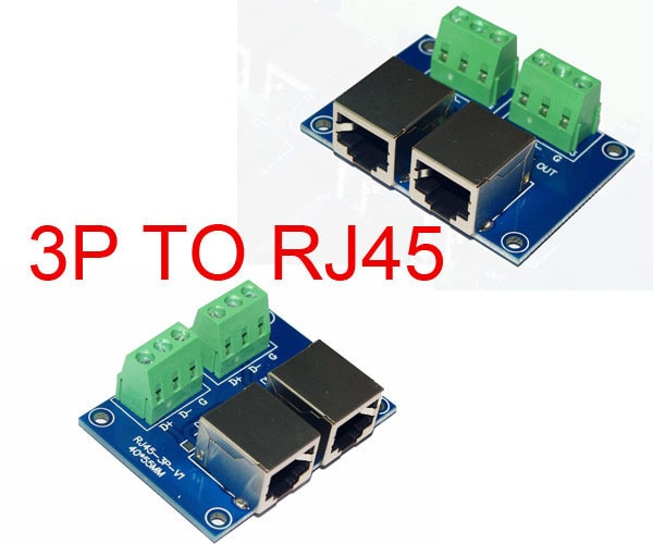 ( ) 1 pcs DMX 512 LED Ʈѷ ڴ, RJ45  3..